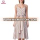 Summer woman Spaghetti Strap off shoulder elegant casual dress